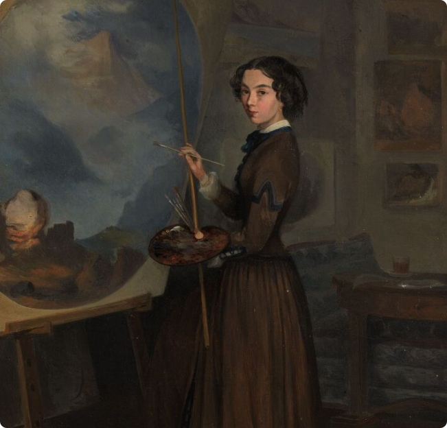 Автопортрет Сухово-Кобылина Софья