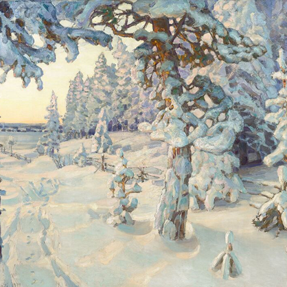 "Зимний сон" 1908-1914 Васнецов Аполлинарий