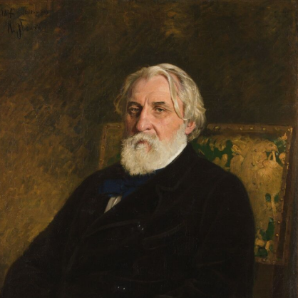 Репин Илья (1844-1930) «Портрет И.С. Тургенева» 1874 г.