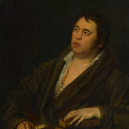 Волков Роман (1776-1831) «Портрет И.А. Крылова» 1812 г.