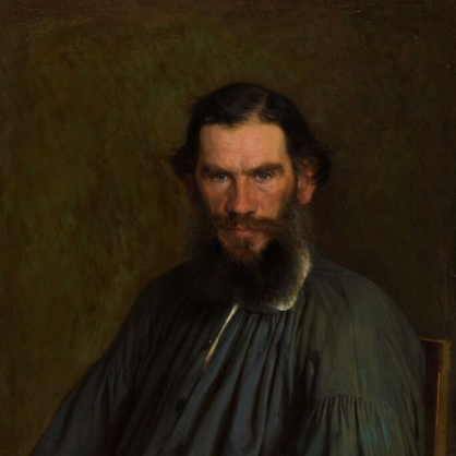 Крамской Иван (1837-1887) «Портрет Л.Н. Толстого» 1873 г.
