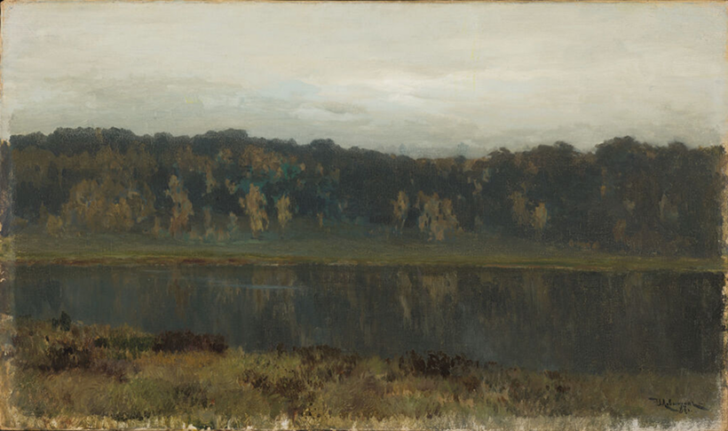 "Осеннее утро. Туман" 1886-1887 Левитан Исаак