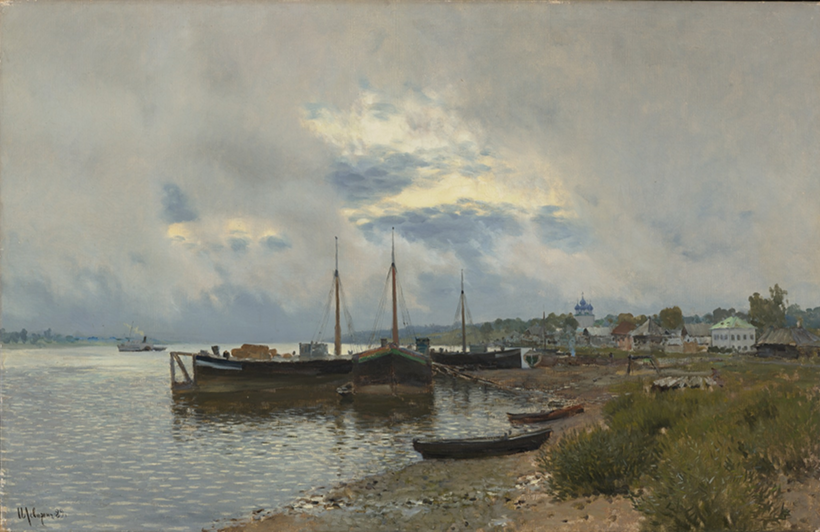 "После дождя. Плес" 1889 Левитан Исаак