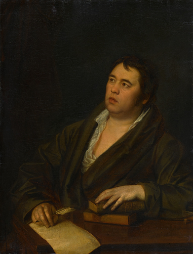 Волков Роман (1776-1831) «Портрет И.А. Крылова» 1812 г.