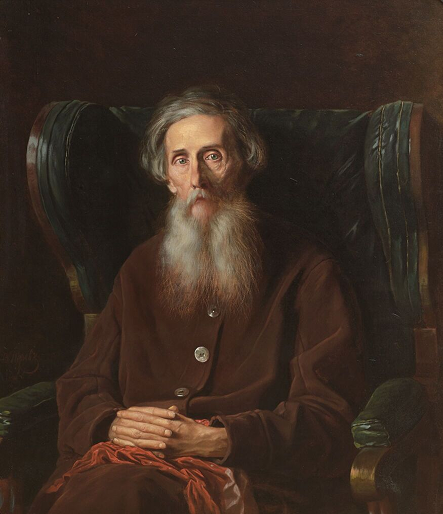 Перов Василий (1834-1882) «Портрет писателя Владимира Ивановича Даля» 1872 г.
