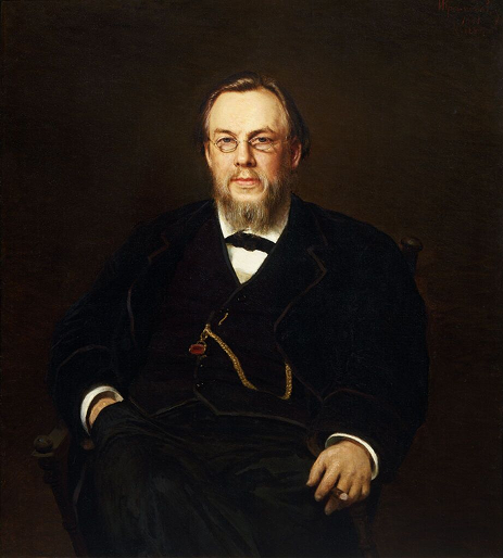 Крамской Иван (1837-1887) «Портрет С.П. Боткина» 1881 г.