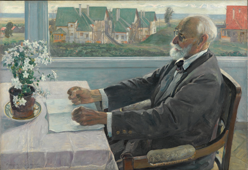 Нестеров Михаил (1862-1942) «Портрет академика И.П.Павлова» 1935 г.