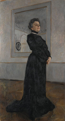 "Портрет актрисы Ермоловой" 1905 Серов Валентин