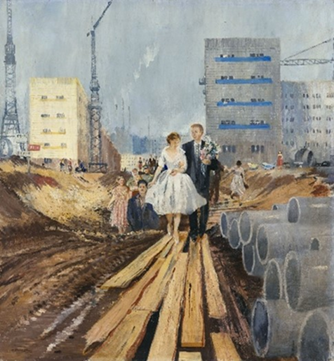 "Свадьба на завтрашней улице" 1962 Пименов Юрий