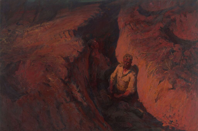 "Земля опаленная" 1957 Неменский Борис