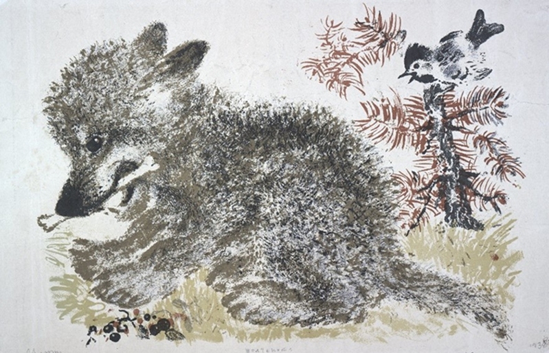 "Волчонок" 1938 Чарушин Евгений