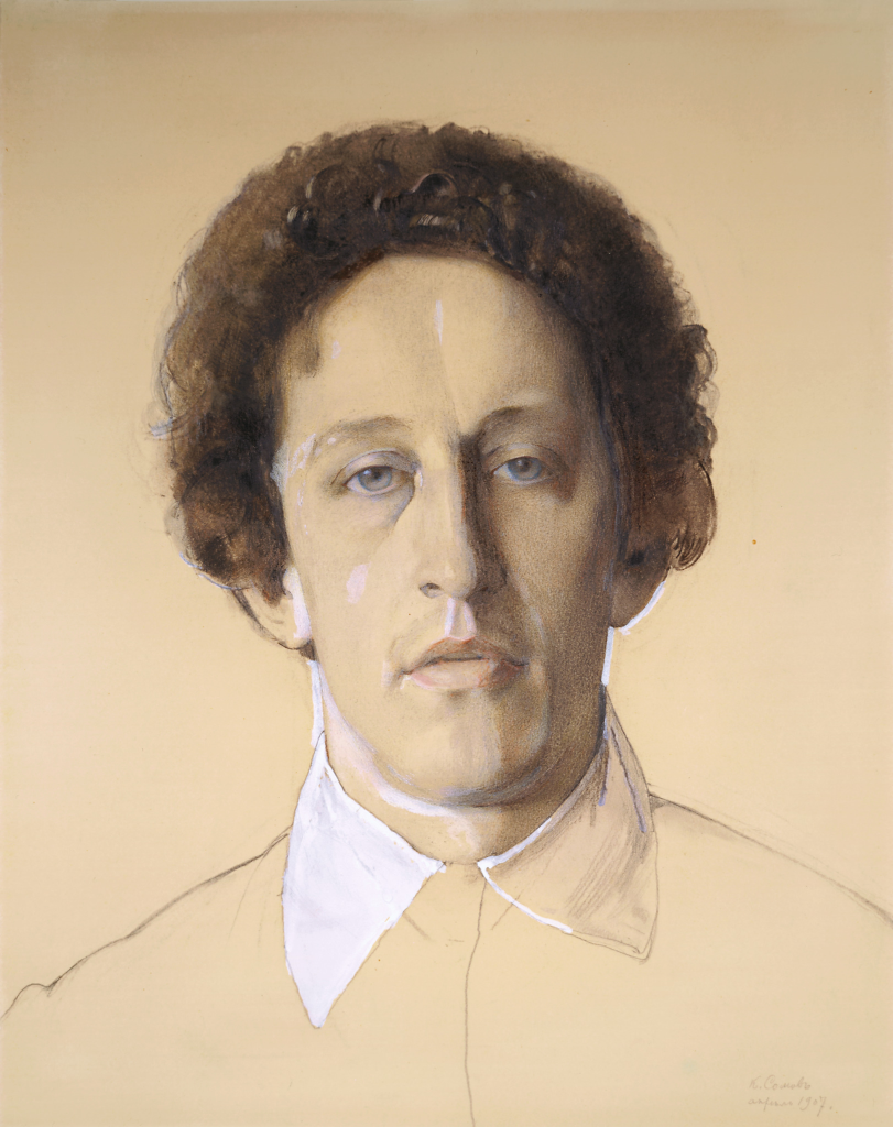 Сомов Константин (1869-1939) «Портрет поэта Александра Александровича Блока» (1880-1921) 1907 г.