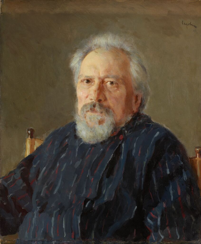 Серов Валентин (1865-1911) «Портрет Н.С. Лескова» 1894