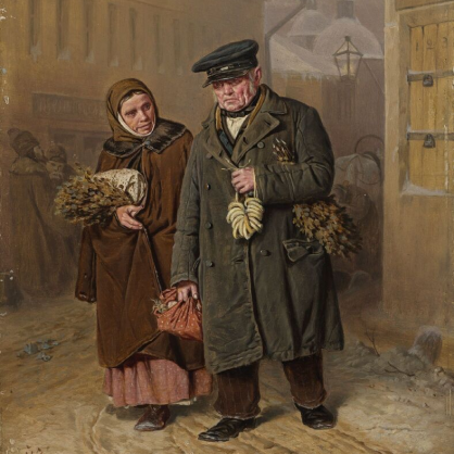 Перов Василий (1833-1882) Чистый понедельник 1866